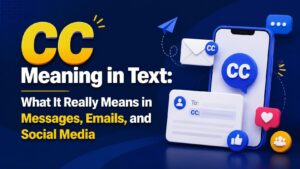 CC Meaning in Text