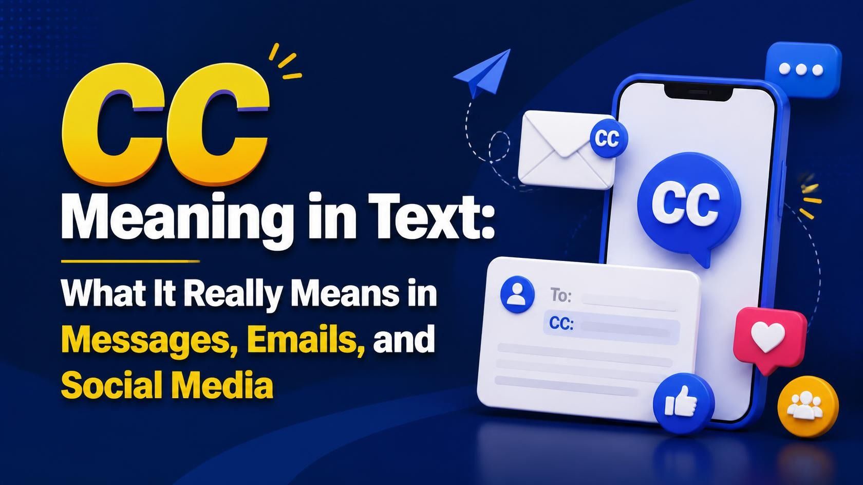 CC Meaning in Text