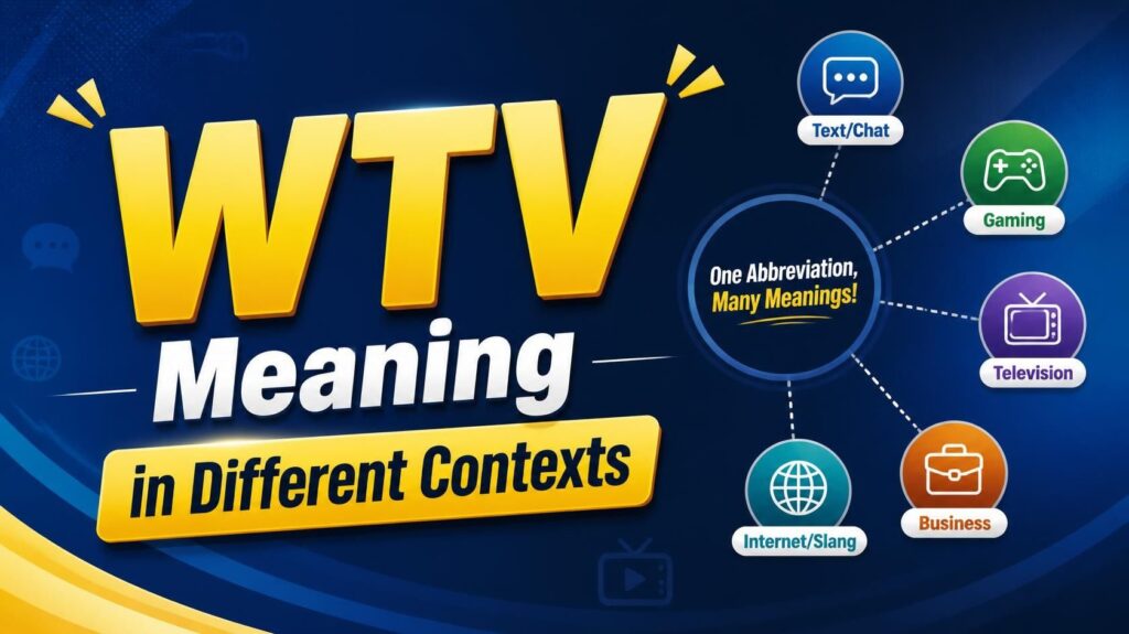 WTV Meaning in Different Contexts